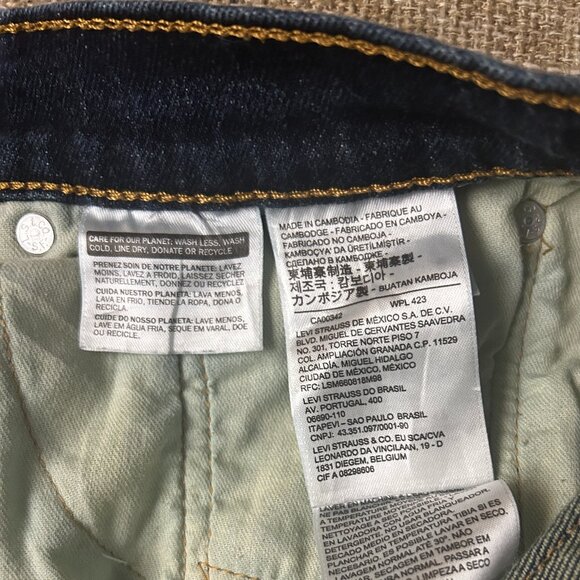 Levi's 505 Jeans size 31x30 - Picture 7 of 13